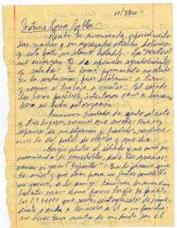 Patricia Lorca Robles.  Recibí tu encomienda, especialmente las machas y sus agregados estaban...