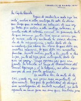Mi viejita querida: después de escribirle a cada hijo su carta...