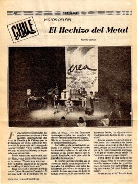 Víctor Delfín. El hechizo del Metal.