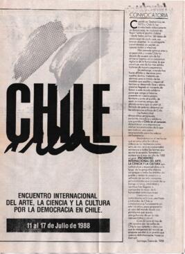 Chile Crea: programa general.