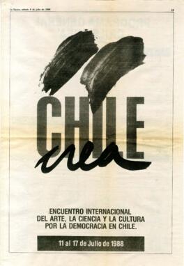 Chile Crea: programa general.