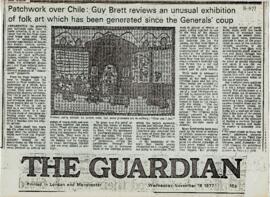 Patchwork over Chile: Guy Brett reviews an unusual exhibition of folk art which has been generate...