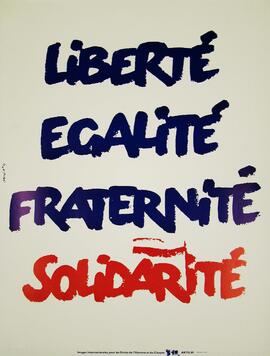 Liberté-egalité-fraternité-solidarité