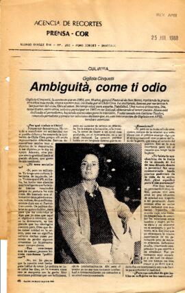 Gigliola Cinquetti, Ambiguità, come ti odio.