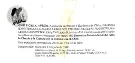 Invitación Chile Crea.