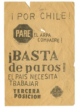 Basta de paros