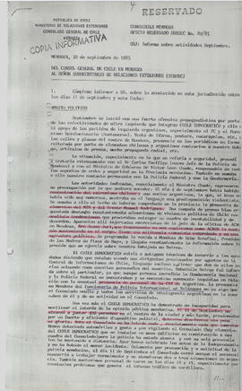 Oficio Reservado (Subsec) Nº 80/85 (1)
