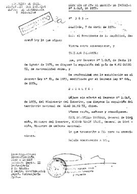 Decreto N° 365