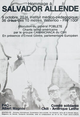 Hommage à Salvador Allende - Homenaje a Salvador Allende