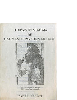 Liturgia en Memoria de José Manuel Parada (1)