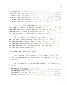 Psicología del miedo en las situaciones de represión política (18)