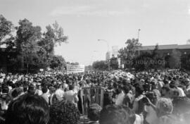 Multitudinario funeral de Tucapel Jiménez