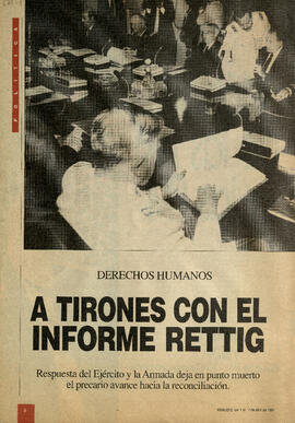 Derechos humanos: A tirones con el Informe Rettig (1)