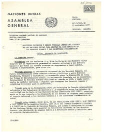 Chile: Proyecto de Resolución (1)