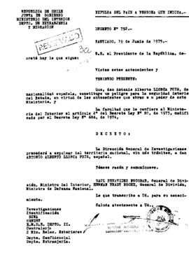 Decreto N° 792