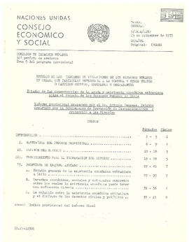 Estudio de las consecuencias de la ayuda y asistencia económica extranjera sobre el respeto de lo...