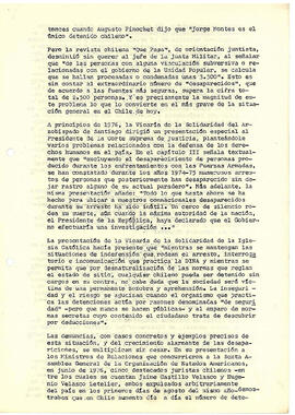 Los Detenidos Desaparecidos. El capítulo más dramático de la tragedia chilena. (5)