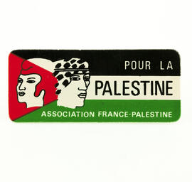 Pour la palestine. Association france- palestina.