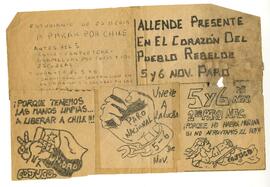 Allende presente en el corazón del pueblo rebelde