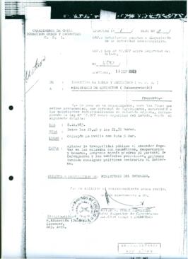 Memorandum N° 500