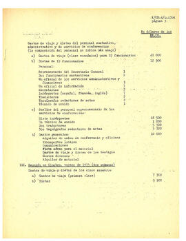 Consecuencias administrativas y financieras del proyecto de resolución revisado que figura en el ...