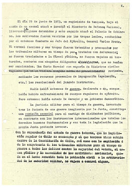 El carácter antijurídico de los procesos contra partidarios y simpatizantes del gobierno de la Un...