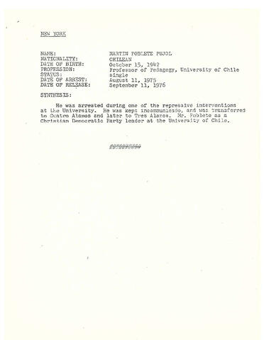 Original Digital object not accessible
