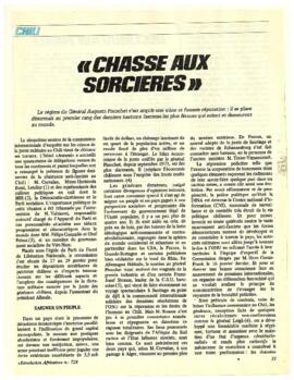 "Chasse aux sorcieres"