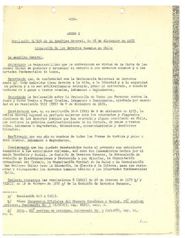 Anexo I.Resolución 31/124 de la Asamblea General, de 16 de diciembre de 1976. Protección de los d...