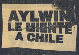 Aylwin Le Miente a Chile