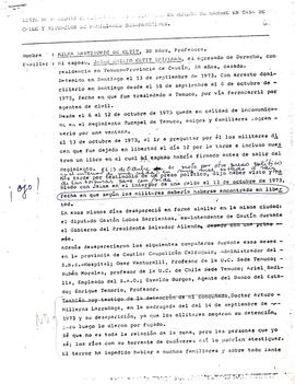 "Señores Amnistía Internacional de México, presente.- Muy señores nuestros: nos permitimos.....