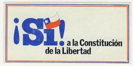 ¡Si! a la constitución de la libertad