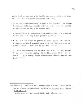 Psicología del miedo en las situaciones de represión política (55)