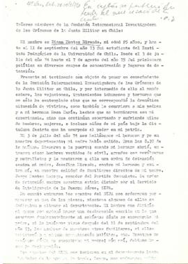 Señores miembros de la Comisión Internacional Investigadora de los Crímenes de la Junta Militar e...