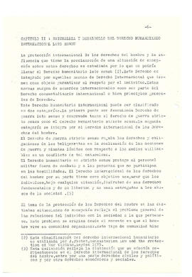 La protección de los derechos del hombre y el impacto de las situaciones de emergencia según el d...