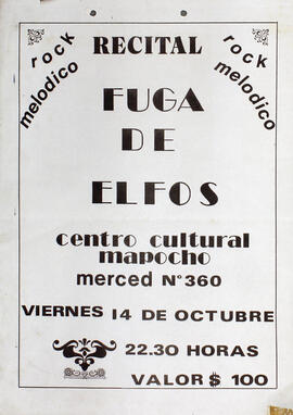 Recital Fuga de los Elfos