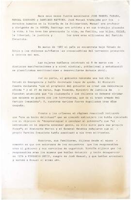 [Hace seis meses...]