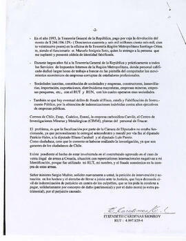 Corte de Apelaciones de Santiago, Ministro Sr. Sergio Muñoz (2)