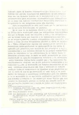 La protección de los derechos del hombre y el impacto de las situaciones de emergencia según el d...