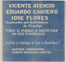 Vicente Atencio, Eduardo Cantero...