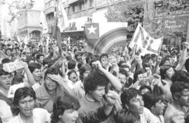 Manifestación callejera