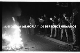 Barricades, Pots and Pans Protests, Santiago 83