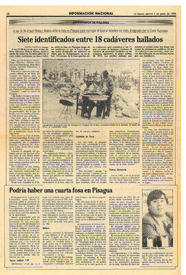 "Fusilados conservaban cartas entre sus ropas." (3)