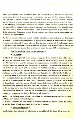 Chile Acusa. Cuaderno n°1 que el pueblo de Chile sigue contra el jefe supremo de la DINA-CNI Agus...