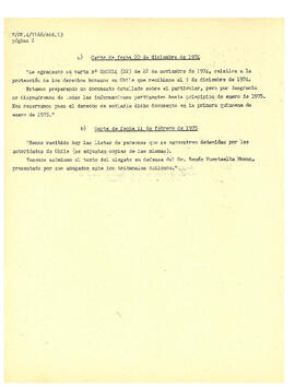 Información presentada por la Unión Mundial Democrata Cristiana en carta fechada el 20 de diciemb...