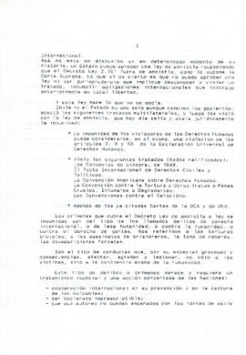 Tribunal Internacional. Derechos Humanos y la impunidad en Chile (5)