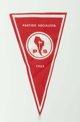 Banderín rojo Partido Socialista