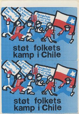 Støt folkets kamp i Chile - Apoyo a la lucha del pueblo en Chile