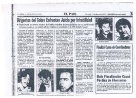 Dirigentes del Cobre