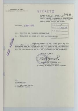 RR.EE. (DIMULTI) Of. Sec. N° 00120